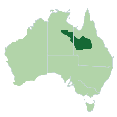 Distribution map for the Spencer's Monitor